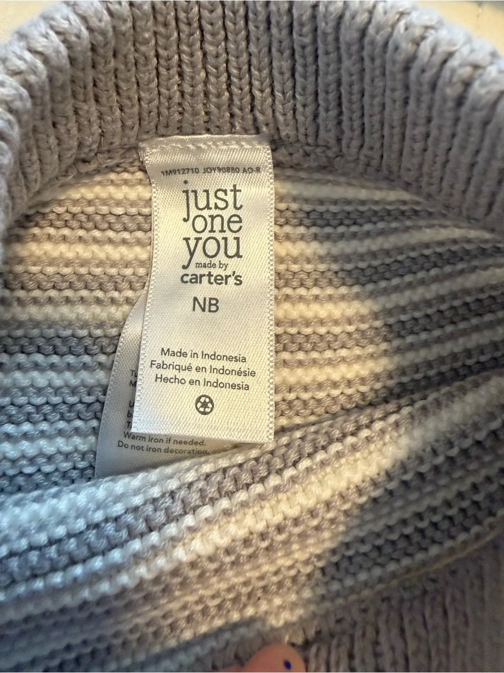 Carters knitted sweater
